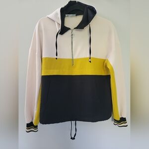ZARA Size XS half-zip hoodie